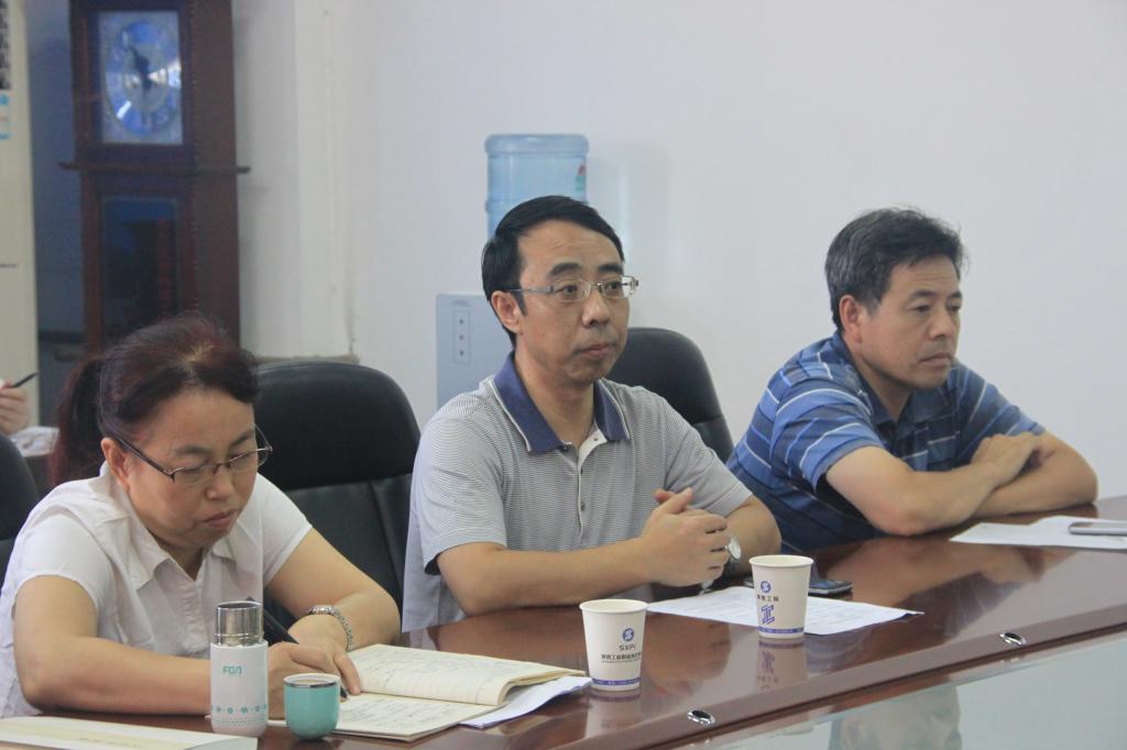 机关二党总支书记康强教授到场指导